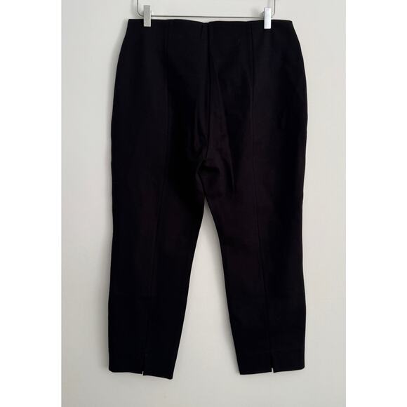 NWT Quince Ultra- Stretch Ponte Pintuck Ankle Pant Black Sz XLP - Picture 4 of 12